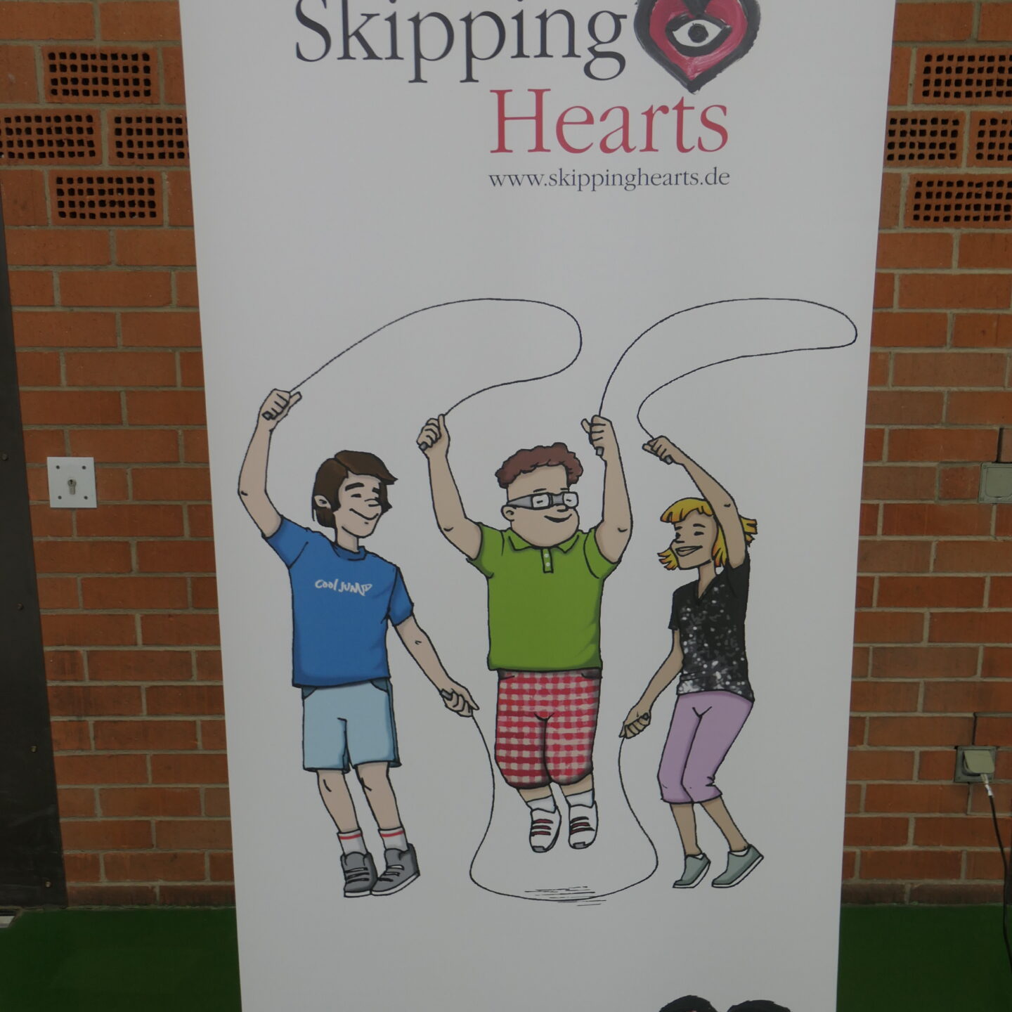 Skipping Hearts an der Grundschule Leinach